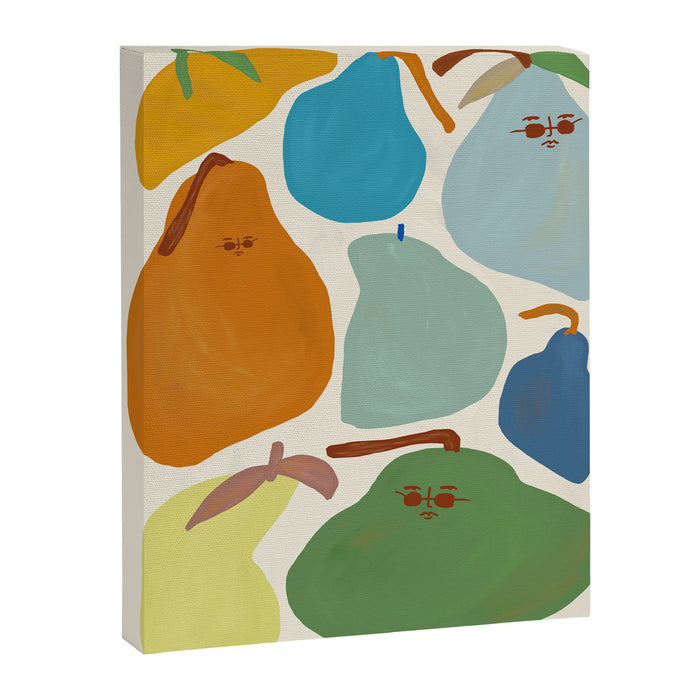 Red Hot Chili Pears Canvas Print Gallery Image 1