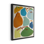 Red Hot Chili Pears Framed Canvas Print Gallery Image 2