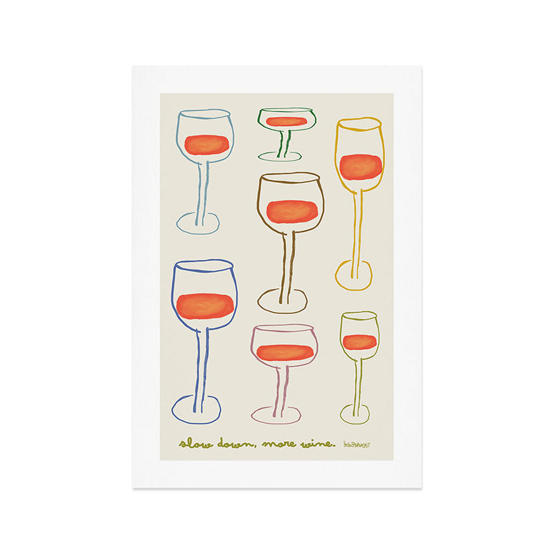 Slow Down Art Print Gallery Image 1