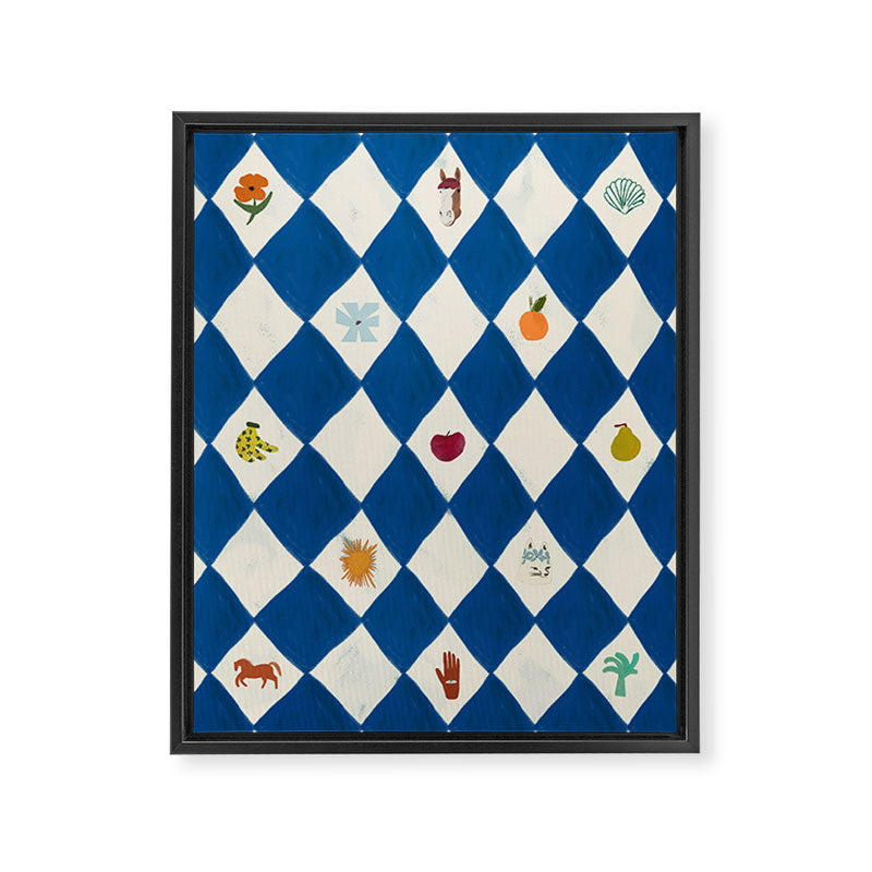Ta-Te-Ti Framed Canvas Print Gallery Image 6