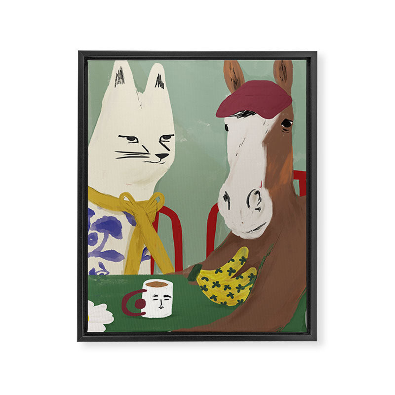 Therapy Framed Canvas Print Gallery Image 6