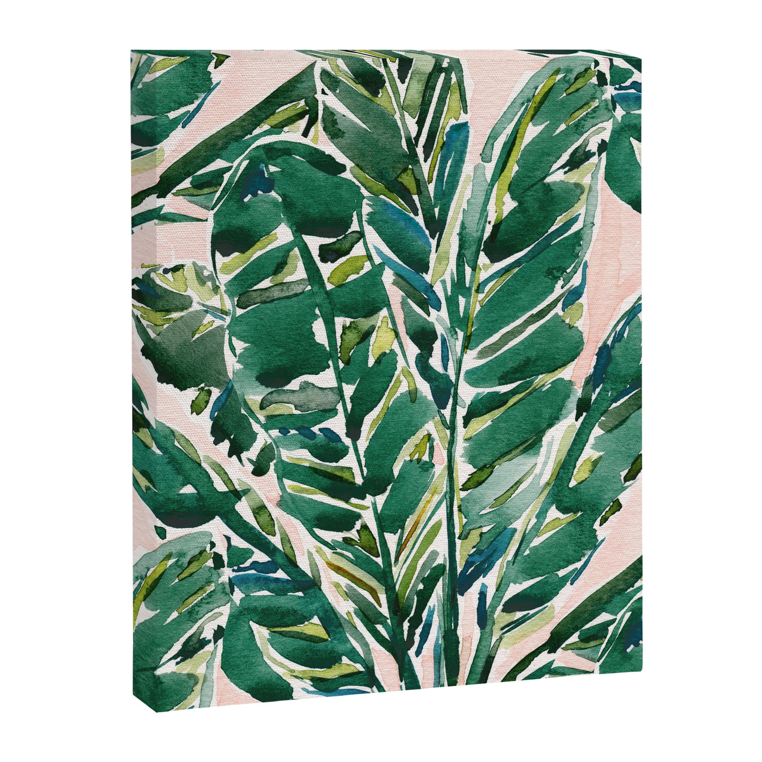 BIG FEELINGS Banana Leaf Tropical Canvas Print Gallery Image 8