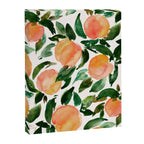 GEORGIA PEACHES Watercolor Peach Print Canvas Print Gallery Image 6