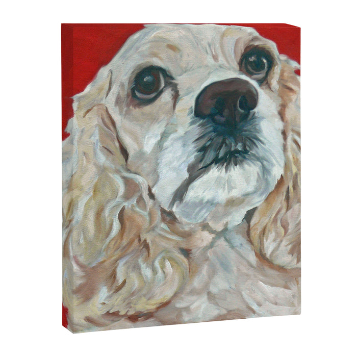 Cocker Spaniel Dog Painting Canvas Print Gallery Image 1