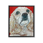 Cocker Spaniel Dog Painting Framed Canvas Print Gallery Image 8