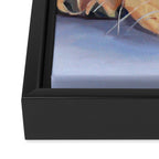 Golden Retriever Dog Portrait Framed Canvas Print Gallery Image 3