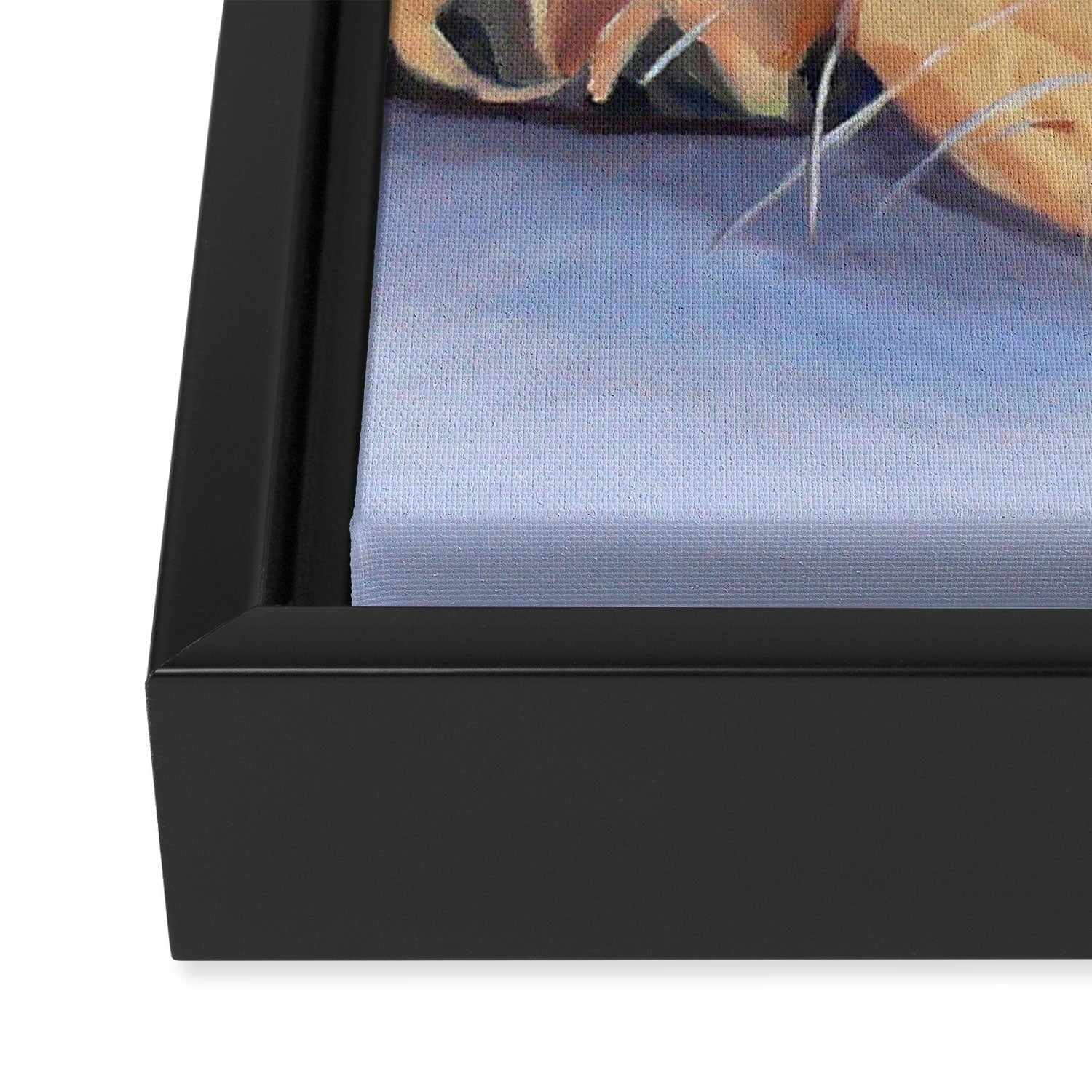 Golden Retriever Dog Portrait Framed Canvas Print Gallery Image 3