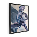 Great Dane Dog Shake Framed Canvas Print Gallery Image 2