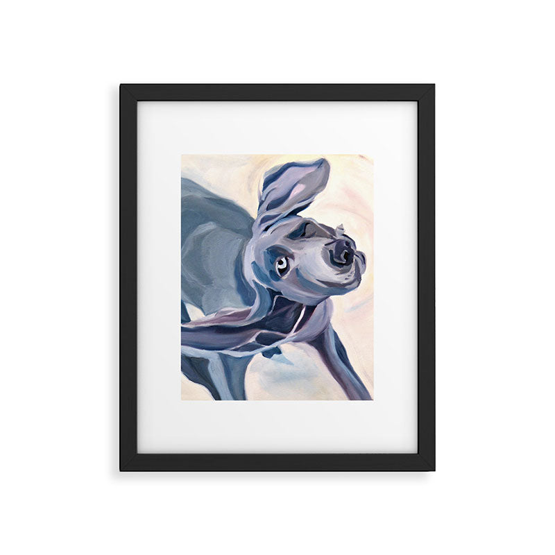 Great Dane Dog Shake Framed Art Print Gallery Image 5