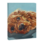 Newton the Lounging Cocker Spaniel Canvas Print Gallery Image 8