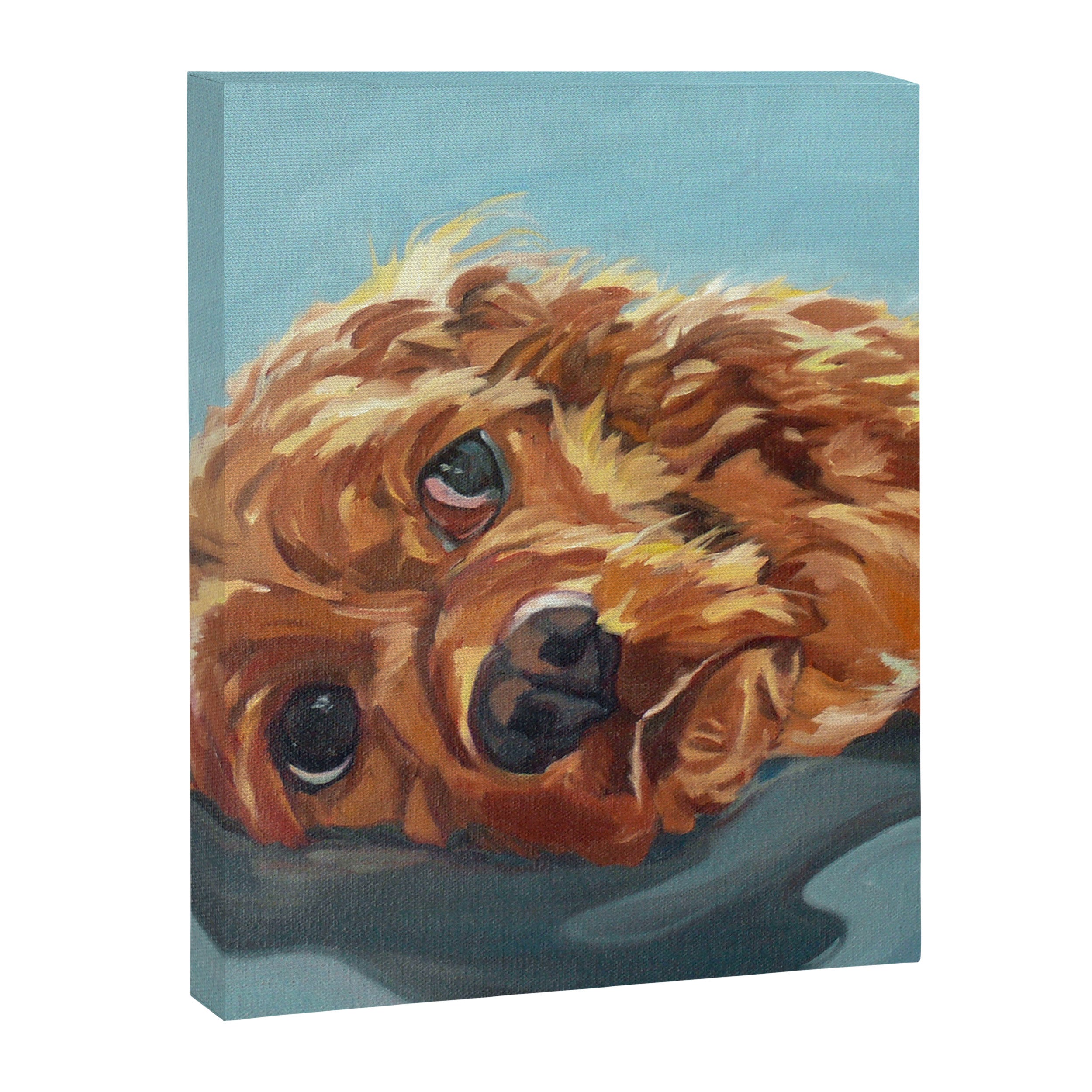 Newton the Lounging Cocker Spaniel Canvas Print Gallery Image 8