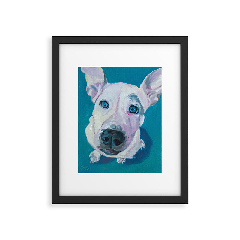 Patches o'Houlihan Dog Portrait Framed Art Print Gallery Image 6