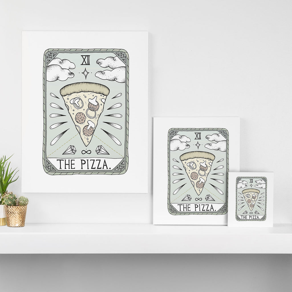 The Pizza Canvas Print Gallery Image 3