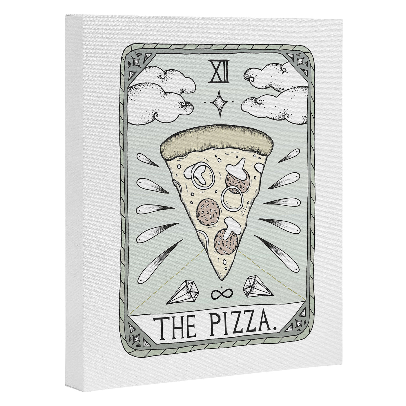 The Pizza Canvas Print