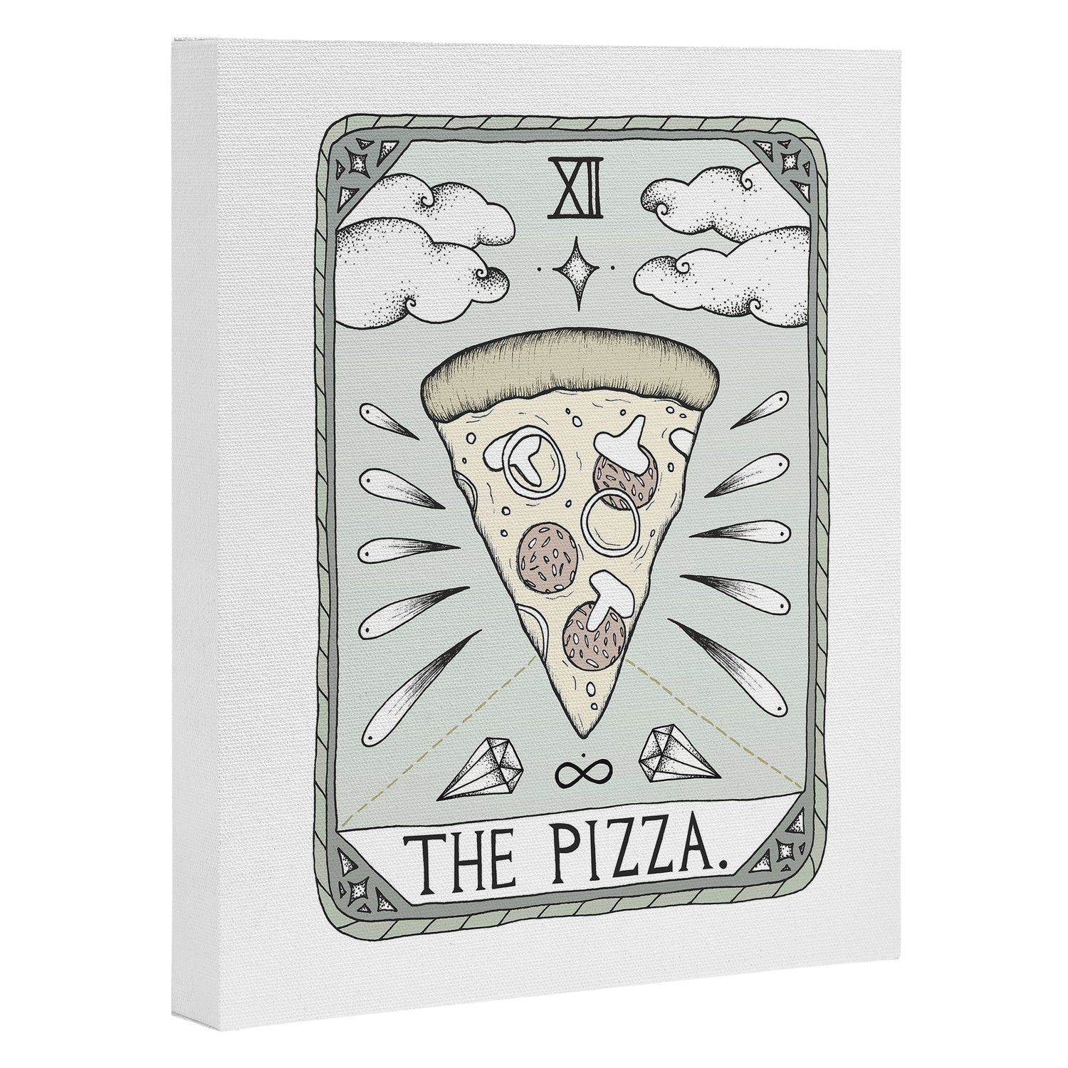 The Pizza Canvas Print Gallery Image 3