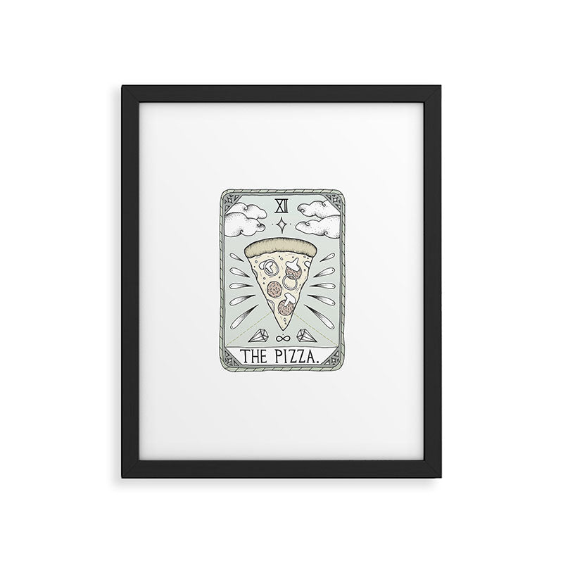 The Pizza Framed Art Print Gallery Image 4