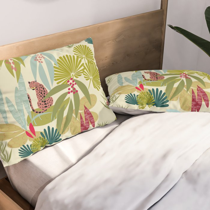 Savanna Leopard Pillow Sham Gallery Image 2