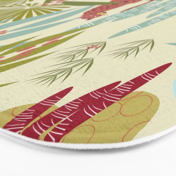 Savanna Leopard Bath Mat Gallery Image 3