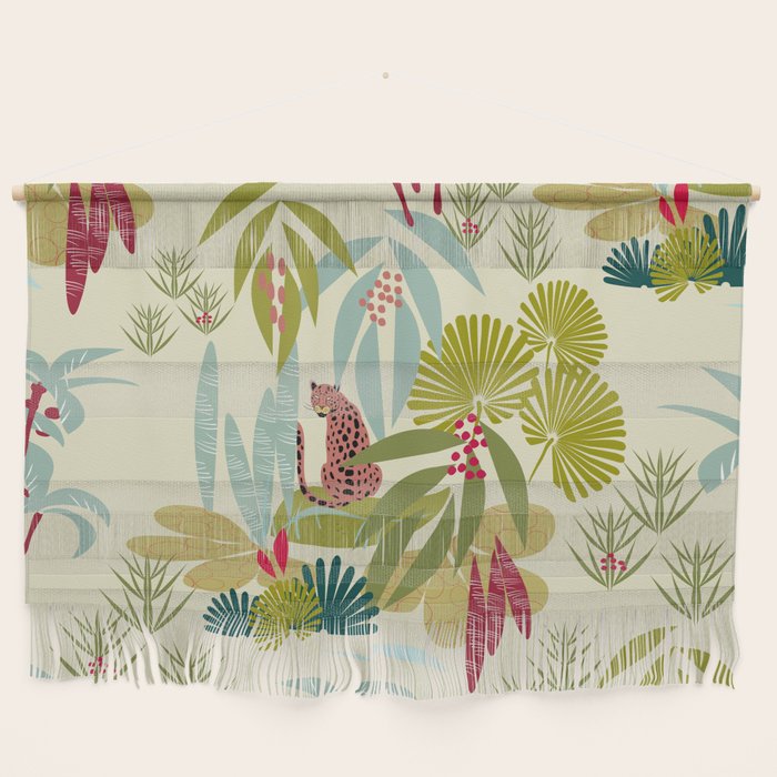 Savanna Leopard Wall Hanging Gallery Image 1