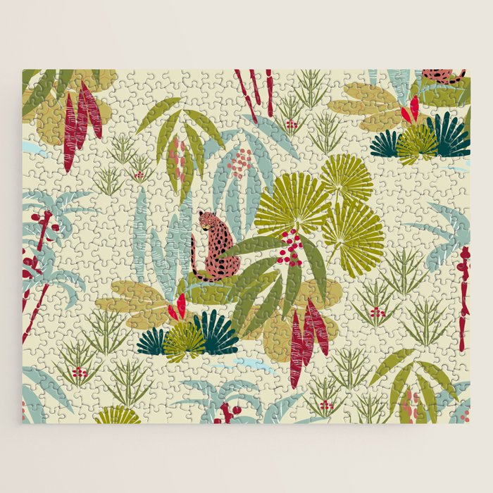 Savanna Leopard Jigsaw Puzzle Gallery Image 1