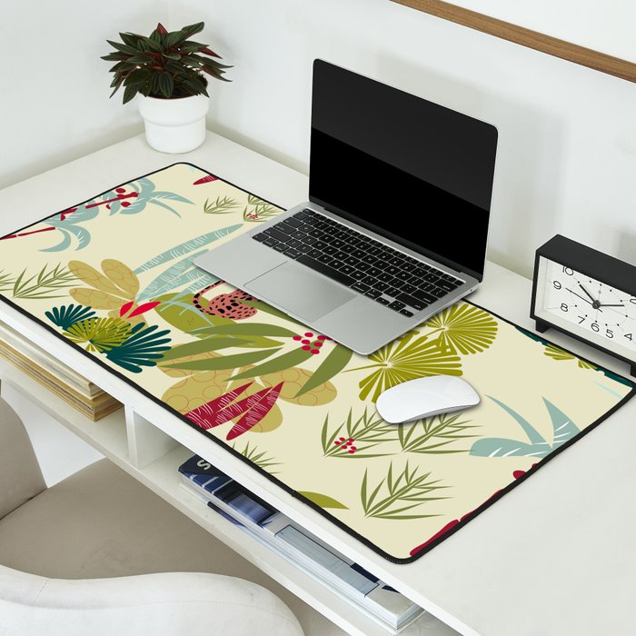 Savanna Leopard Desk Mat Gallery Image 2