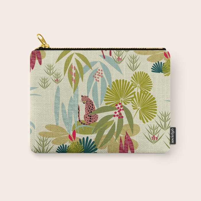 Savanna Leopard Carry All Pouch Gallery Image 1