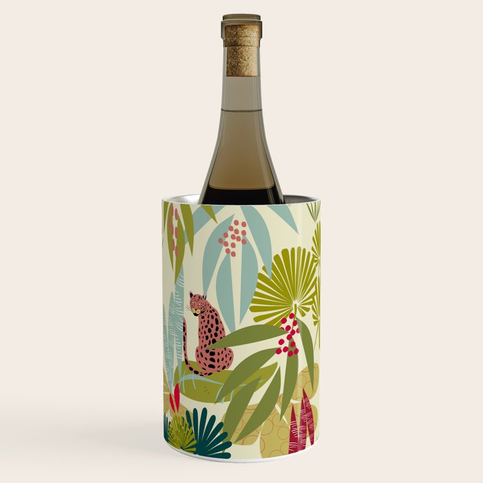 Savanna Leopard Wine Chiller Gallery Image 1