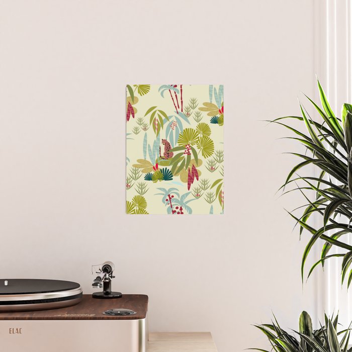 Savanna Leopard Poster Gallery Image 2