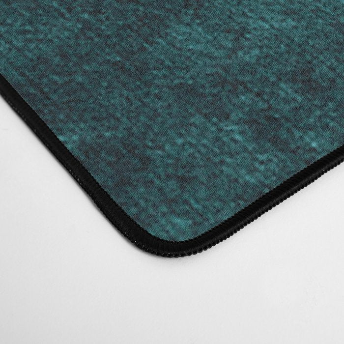 Teal Velvet Desk Mat Gallery Image 4