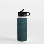 Teal Velvet Water Bottle Gallery Image 1