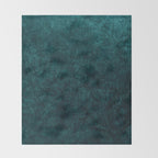 Teal Velvet Throw Blanket Gallery Image 2