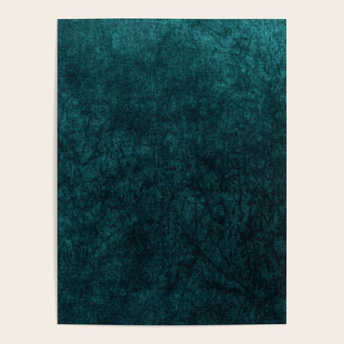 Teal Velvet Poster Gallery Image 4