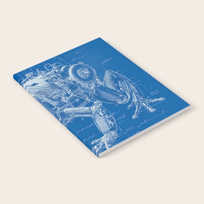 Robotic Toad Bufo Mechanicus Engineering Blueprint Notebook Gallery Image 2
