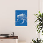 Robotic Toad Bufo Mechanicus Engineering Blueprint Poster Gallery Image 2