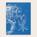 Robotic Toad Bufo Mechanicus Engineering Blueprint Notebook Gallery Image 4