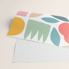 Playful Nature and Rainbow Collage Nº4 Wrapping Paper Gallery Image 2