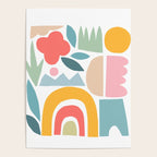 Playful Nature and Rainbow Collage Nº4 Poster Gallery Image 4