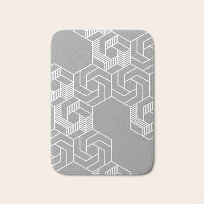 Hex 604 Bath Mat Gallery Image 1