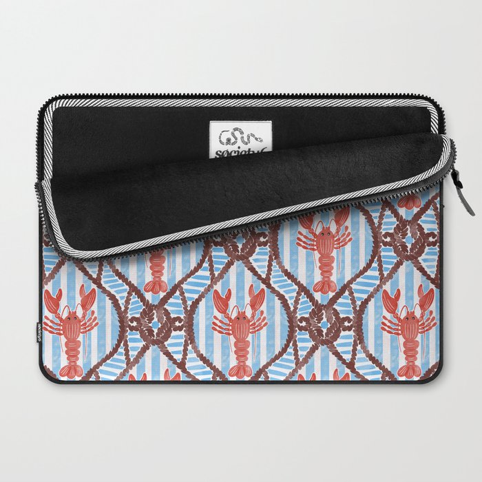 Coastal Lobster Elegance Laptop Sleeve Gallery Image 2