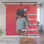 Phonohead Wall Mural Gallery Image 1