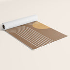 Sun Arch Double - Gold Brown Yoga Mat Gallery Image 2