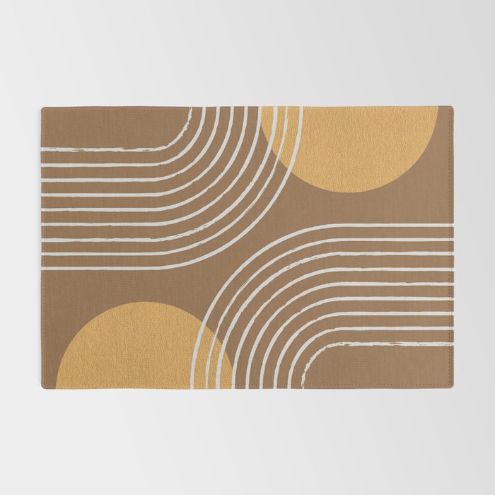 Sun Arch Double - Gold Brown Rug Gallery Image 2