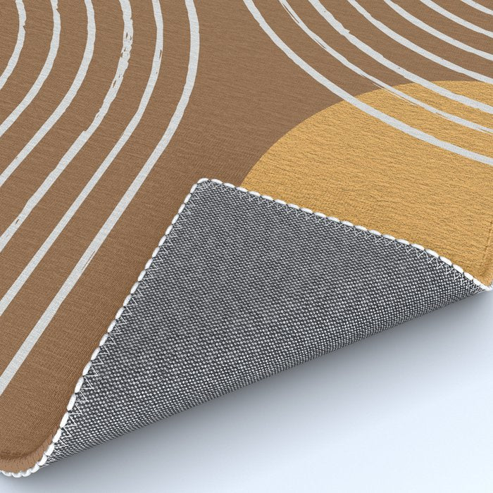 Sun Arch Double - Gold Brown Rug Gallery Image 4