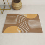 Sun Arch Double - Gold Brown Rug Gallery Image 1