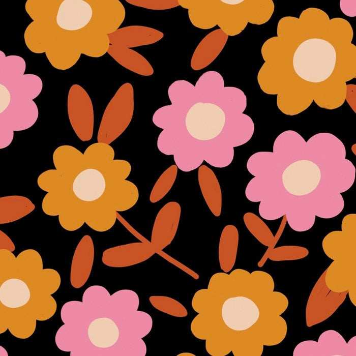 Retro flora Coffee Mug Gallery Image 2
