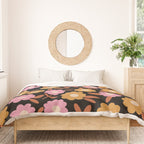 Retro flora Duvet Cover Gallery Image 3
