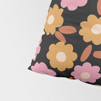 Retro flora Pillow Sham Gallery Image 4