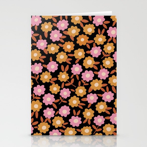 Retro flora Stationery Card Gallery Image 2