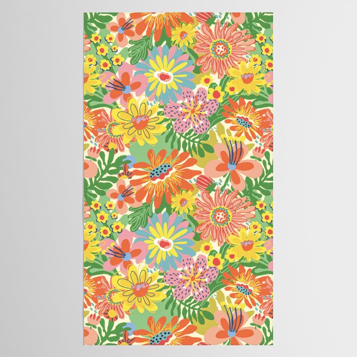Summer bloom Tablecloth Gallery Image 2