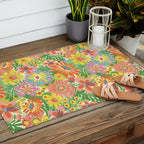 Summer bloom Outdoor Rug Gallery Image 2